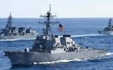 Cứu hộ tàu USS John S.McCain sau va chạm với tàu chở dầu Singapore